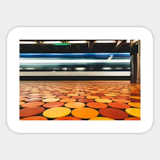 Montreal Metro | Modern design Sticker